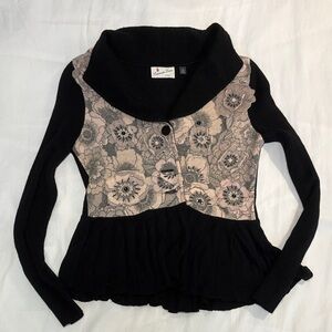 Laureate Lane Anthropologie wool blend cardigan